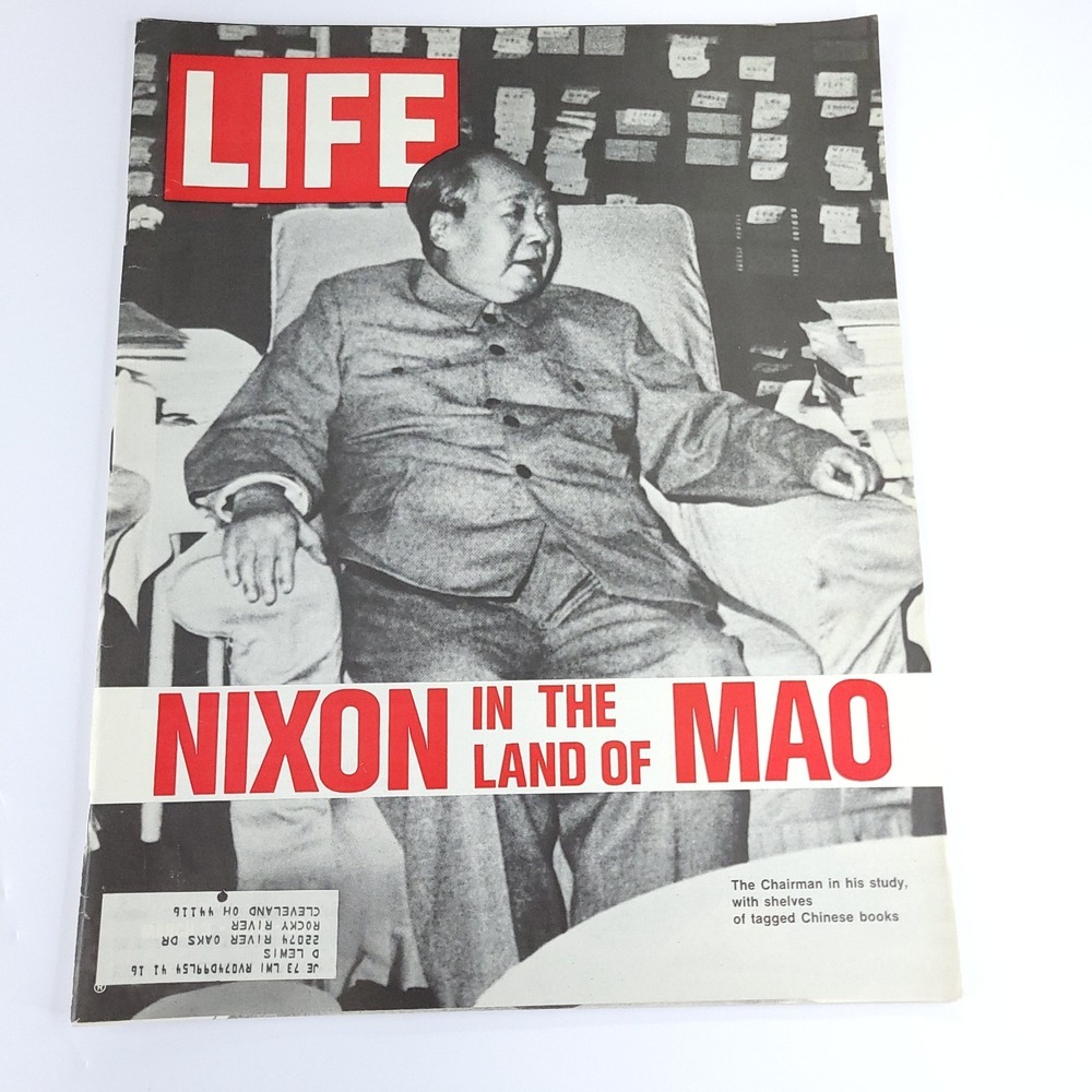 Life Magazine March 3 1972 Nixon in the Land of Mao Zedong Communist China